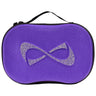 Purple Nfinity Rhinestone make-up case