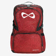 nfinity red sparkle backpack
