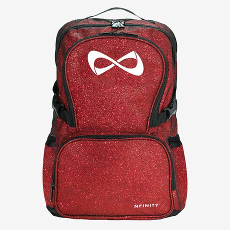nfinity red sparkle backpack