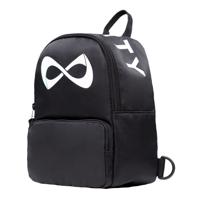 Nfinity mini purse backpack with white logo